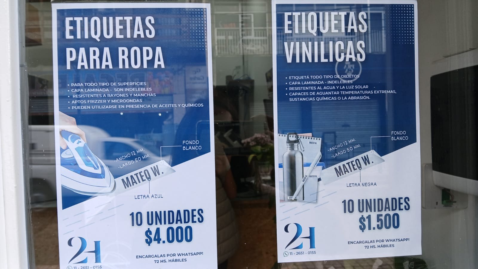 vinilicos etiquetas